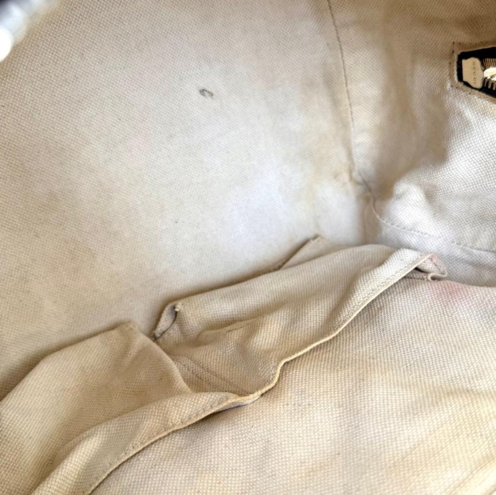 Authentic Gucci Web Boston Bag - Picture 10 of 14